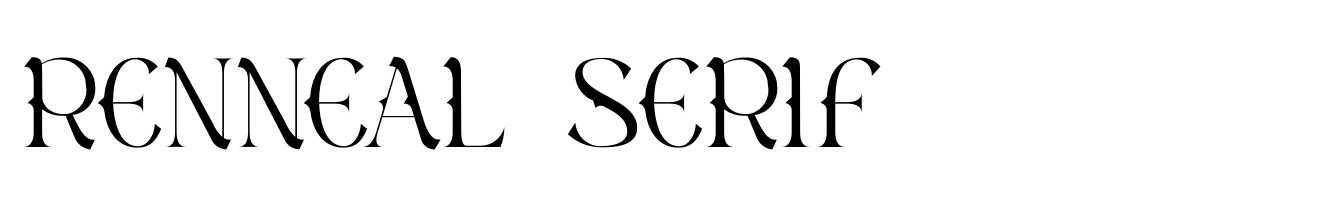 Renneal  Serif